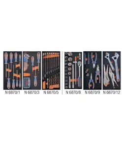 kit alloggiamenti completi di utensili ABC TOOLS