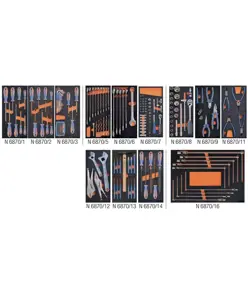kit alloggiamenti completi di utensili ABC TOOLS