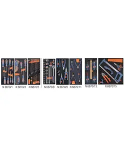 Kit alloggiamenti completi di utensili ABC TOOLS