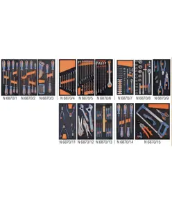 Kit alloggiamenti completi di utensili ABC TOOLS