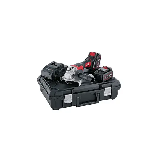 Kit smerigliatrice angolare 2 batterie e carica batterie FLEX