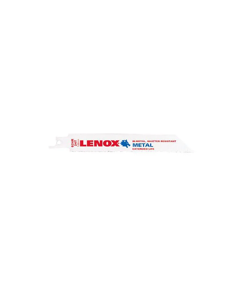 Lame bimetalliche per seghe alternative a gattuccio Lenox