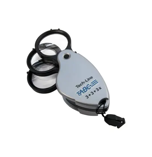 Lenti di ingrandimento tascabili ABC TOOLS