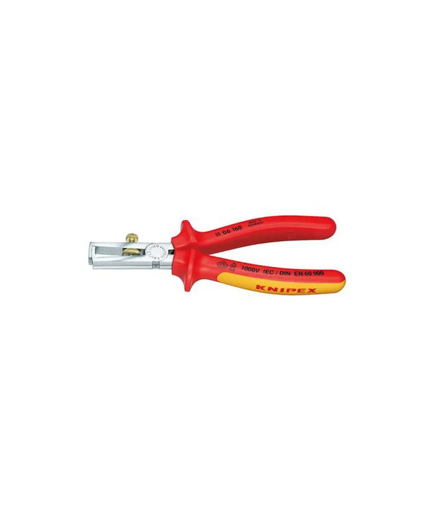 Pinza spelacavi con regolazione a mano Knipex