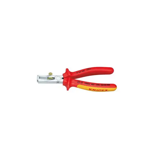 Pinza spelacavi con regolazione a mano Knipex
