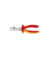 Pinza spelacavi "StriX" con cesoia per cavi Knipex