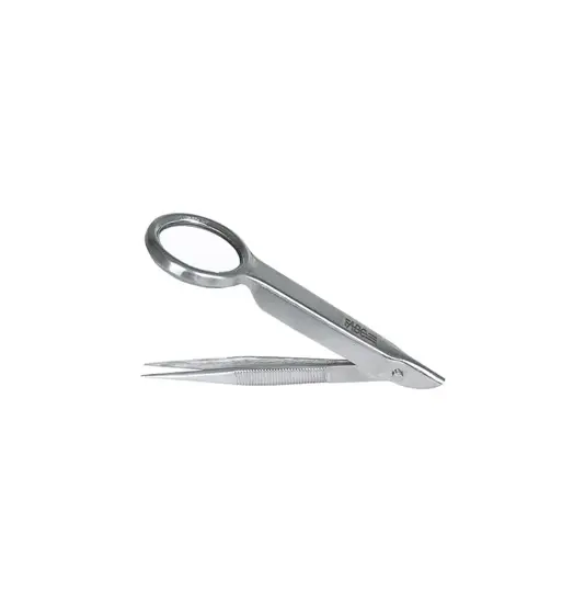 Pinzetta con lente di ingrandimento ABC TOOLS