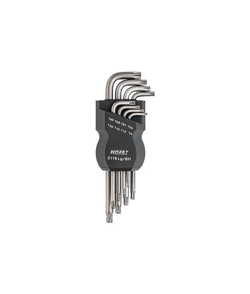 Serie di chiavi maschio per viti «TORX » [sede torx] HAZET