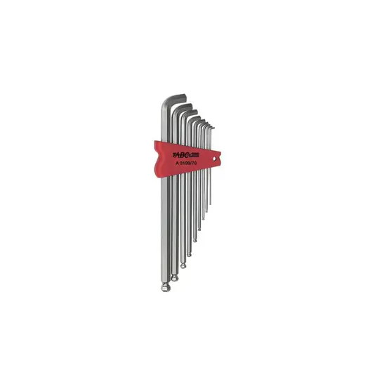 Serie di chiavi sferopoliedriche maschio esagonali [sede esagonale] ABC TOOLS