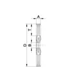 Spazzole a disco con foro ABC TOOLS