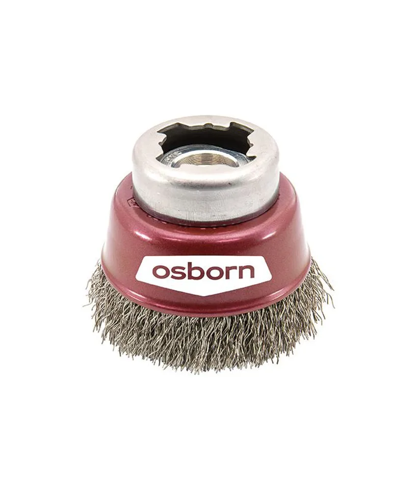 Spazzole a tazza con foro OSBORN