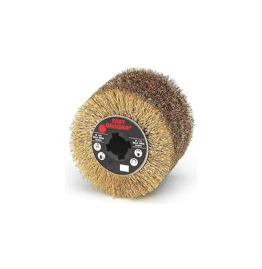 Spazzole rotative abrasive con foro JUNO