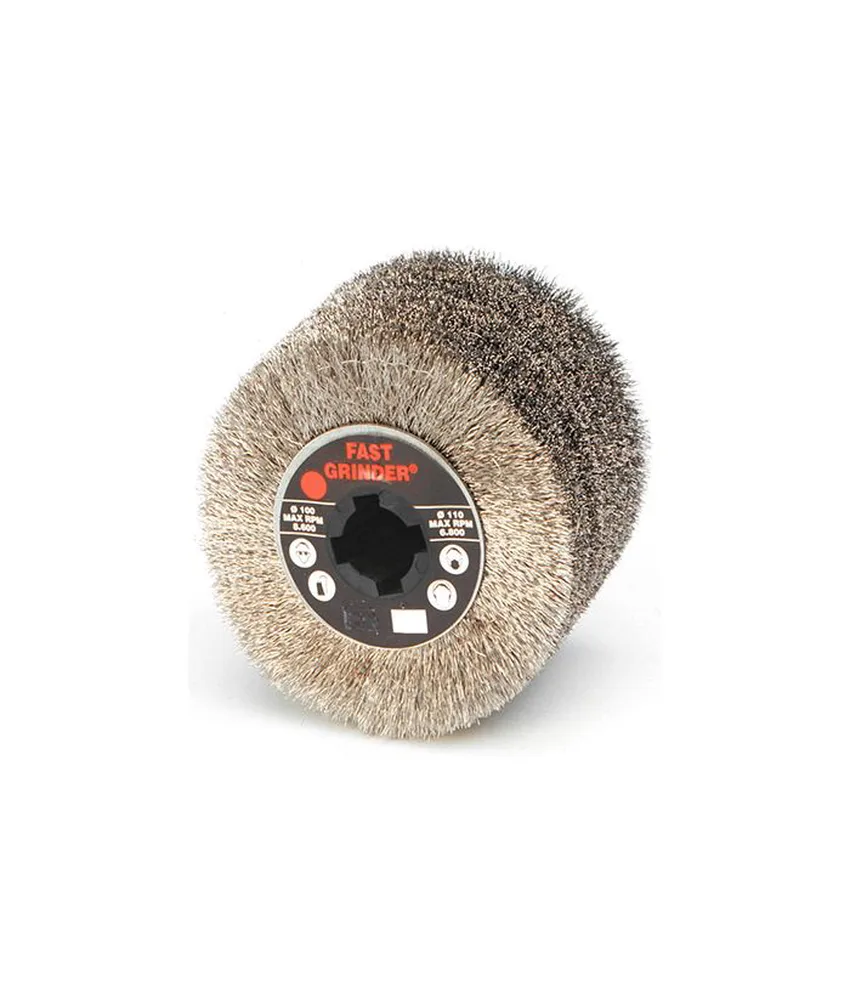 Spazzole rotative abrasive con foro JUNO