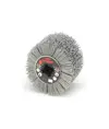 Spazzole rotative abrasive con foro