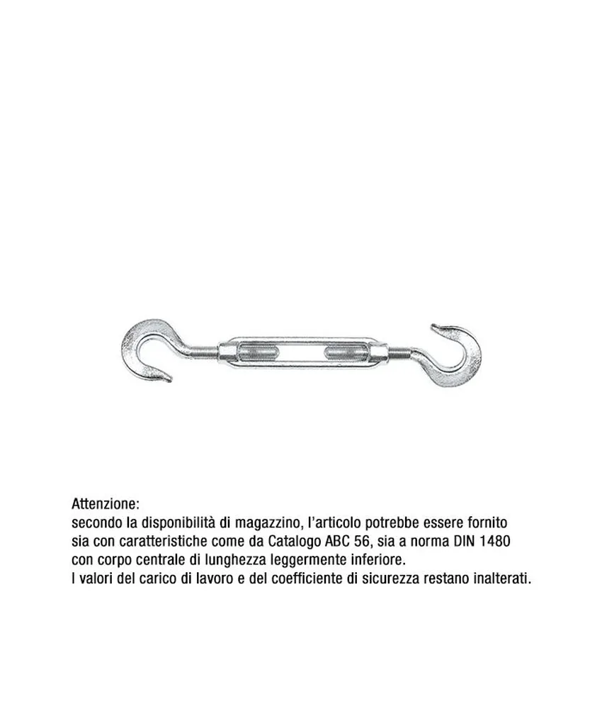 Tenditori filettati ABC TOOLS