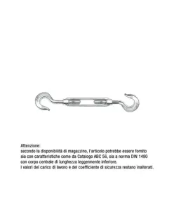Tenditori filettati ABC TOOLS