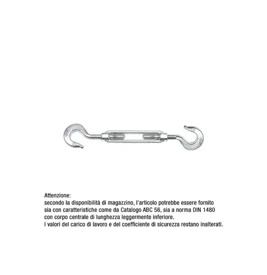 Tenditori filettati ABC TOOLS