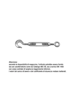Tenditori filettati ABC TOOLS