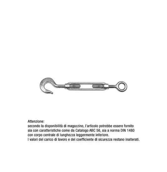 Tenditori filettati ABC TOOLS