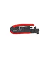 Utensile di compressione per connettori coassiali Knipex