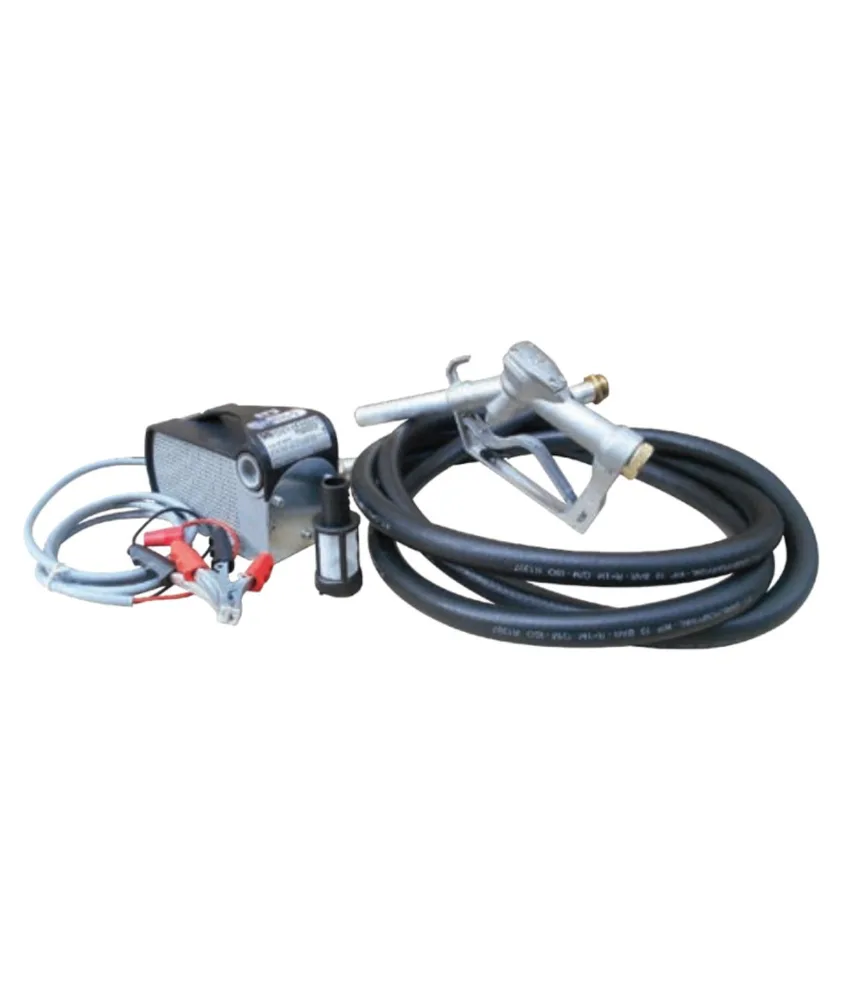 Kit di travaso completo per gasolio Adam Pumps Light Tech, pompa serie PA o DC-Tech - portata 40 l/min - pistola manuale