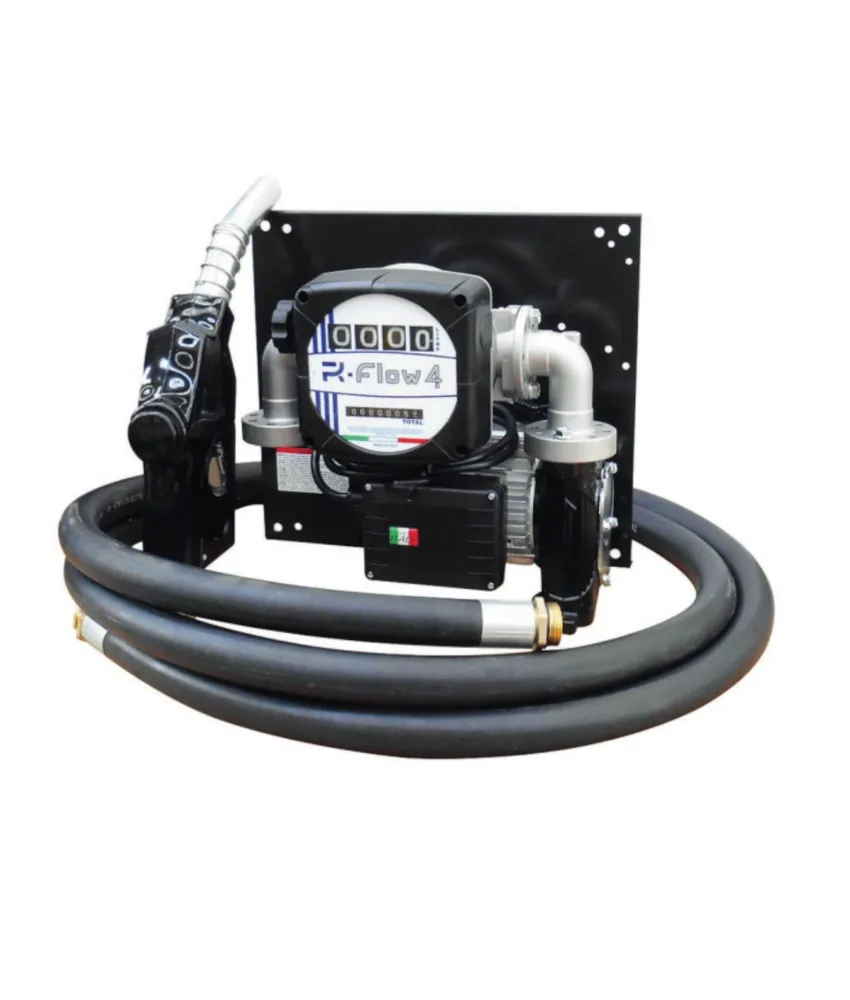 Kit di travaso completo per gasolio Adam Pumps Wall Tech, pompa serie PA, PB o DC-Tech - pistola manuale