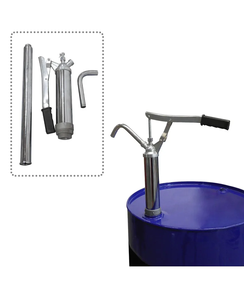 Pompa a mano a pistoni Adam Pumps, per gasolio e olio - fine tubo Ø20mm