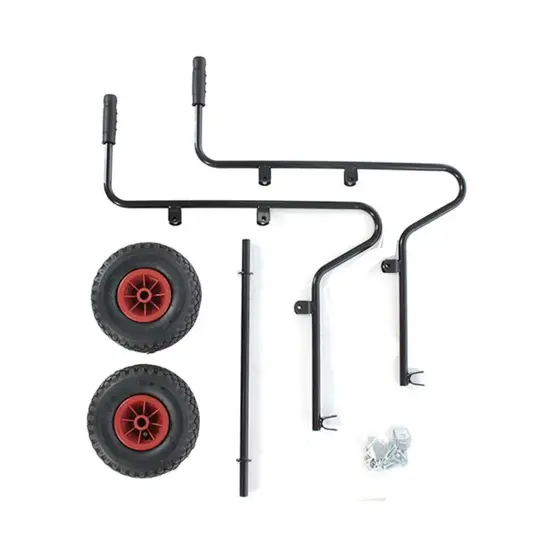 Kit carrello con ruote pneumatiche e manici  per motopompa AGR K502155