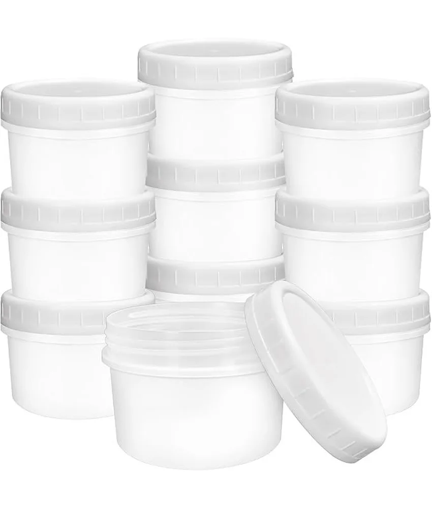 20 pezzi piccoli contenitori per alimenti, 250 ml - inodore