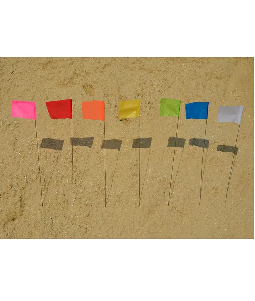 Bandierine per segnaletica Ampere, scatola da 100 bandierine - vari colori