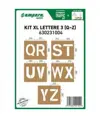 Kit dime con lettere XL dalla Q alla Z Ampere