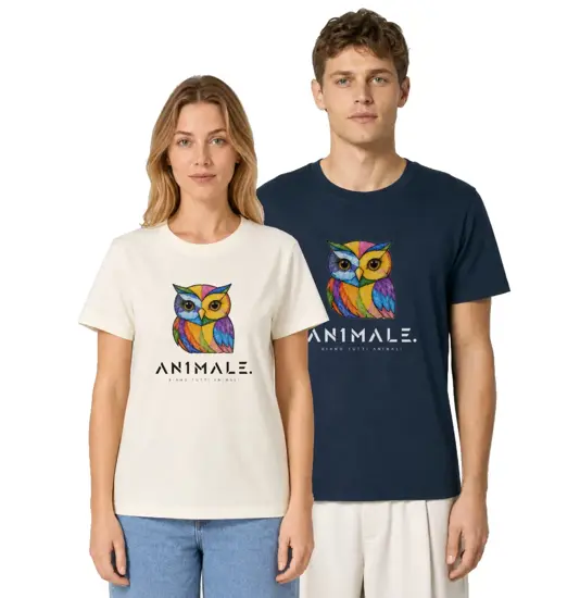 T-shirt AN1MALE Koru Gufo