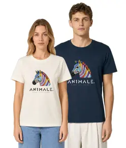 T-shirt AN1MALE Koru Zebra