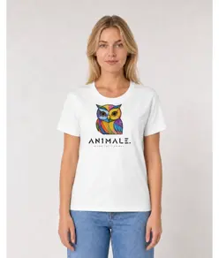T-shirt AN1MALE Nyra Gufo