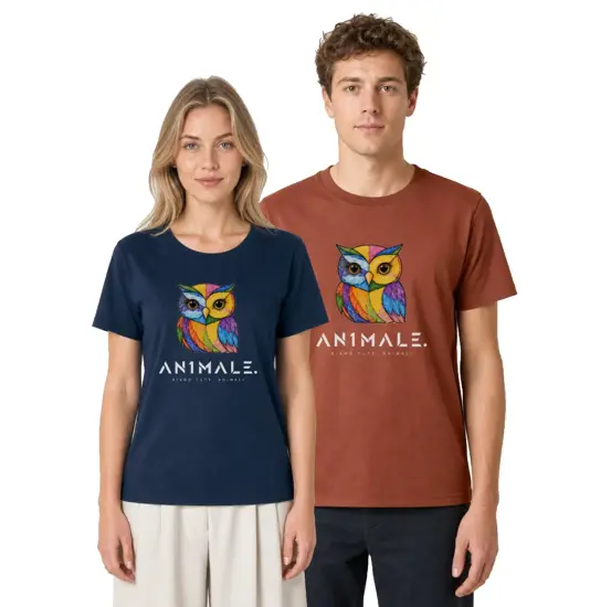 T-shirt AN1MALE Varen Gufo