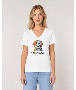 T-shirt AN1MALE Vela Cane