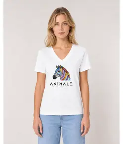 T-shirt AN1MALE Vela Zebra
