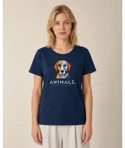 T-shirt da donna AN1MALE Luma 001 • Cane