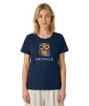 T-shirt da donna AN1MALE Luma 001 • Gufo