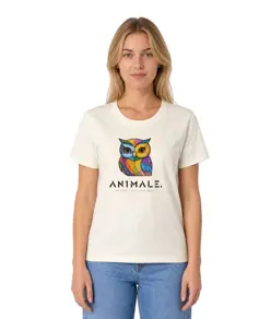 T-shirt da donna AN1MALE Nyra 001 • Gufo