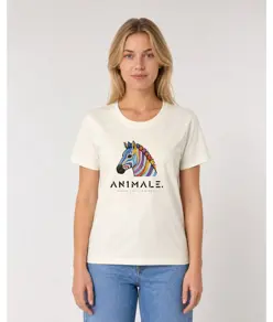 T-shirt da donna AN1MALE Nyra 001 • Zebra