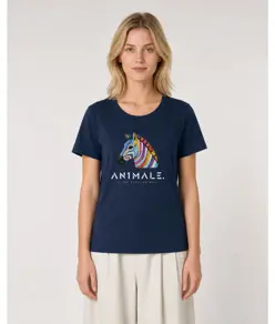 T-shirt da donna AN1MALE Nyra 001 • Zebra