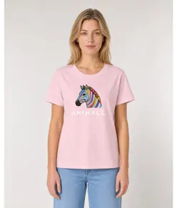T-shirt da donna AN1MALE Nyra 001 • Zebra