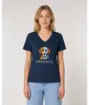 T-shirt da donna AN1MALE Vela 001 • Cane