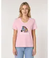 T-shirt da donna AN1MALE Vela 001 • Zebra