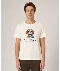 T-shirt unisex AN1MALE Koru 001 • Cane