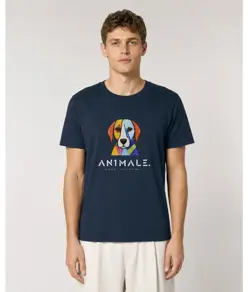 T-shirt unisex AN1MALE Koru 001 • Cane