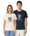 T-shirt unisex AN1MALE Koru 001 • Cane