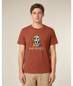 T-shirt unisex AN1MALE Koru 001 • Cane