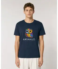 T-shirt unisex AN1MALE Koru 001 • Gufo